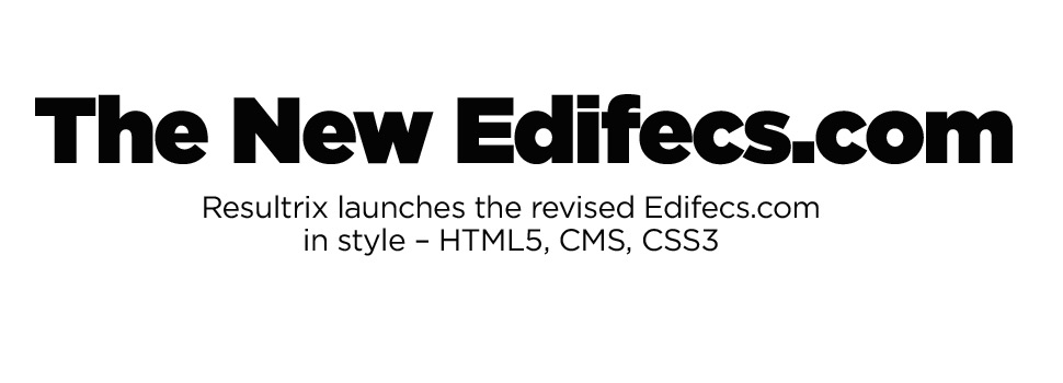 Resultrix launches Edifecs
